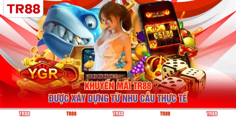 Khuyến mãi TR88 được xây dựng từ nhu cầu thực tế